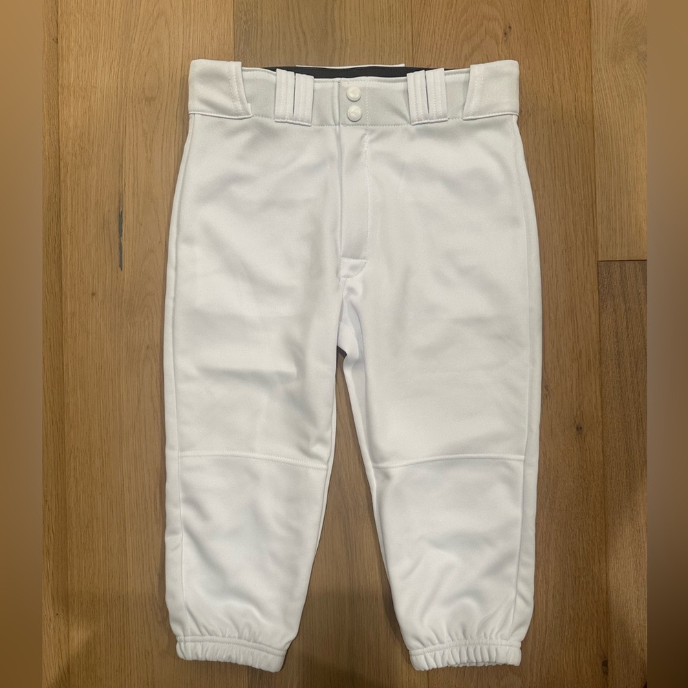 Easton White Casual Baseball-Style Pants